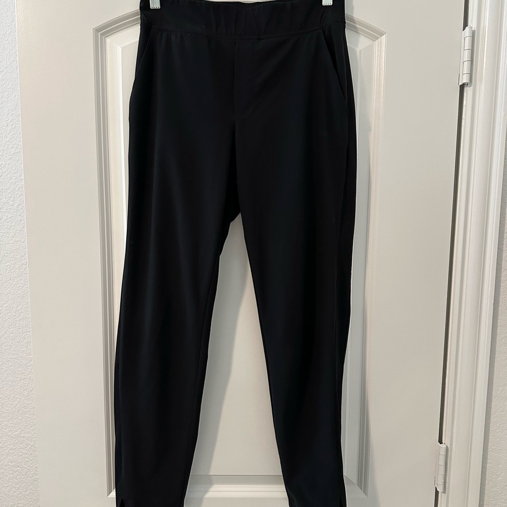 Athleta Black Tapered Dress Pants